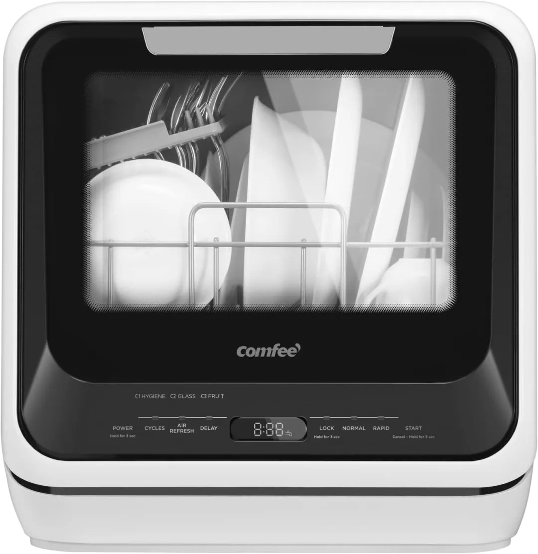 Portable Dishwasher Countertop with 5L Built-in Water Tank