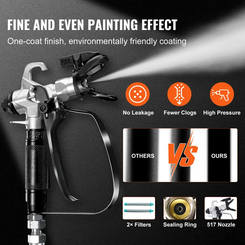 ✨Last-day promotion only $39.99-Stand Airless Paint Sprayer