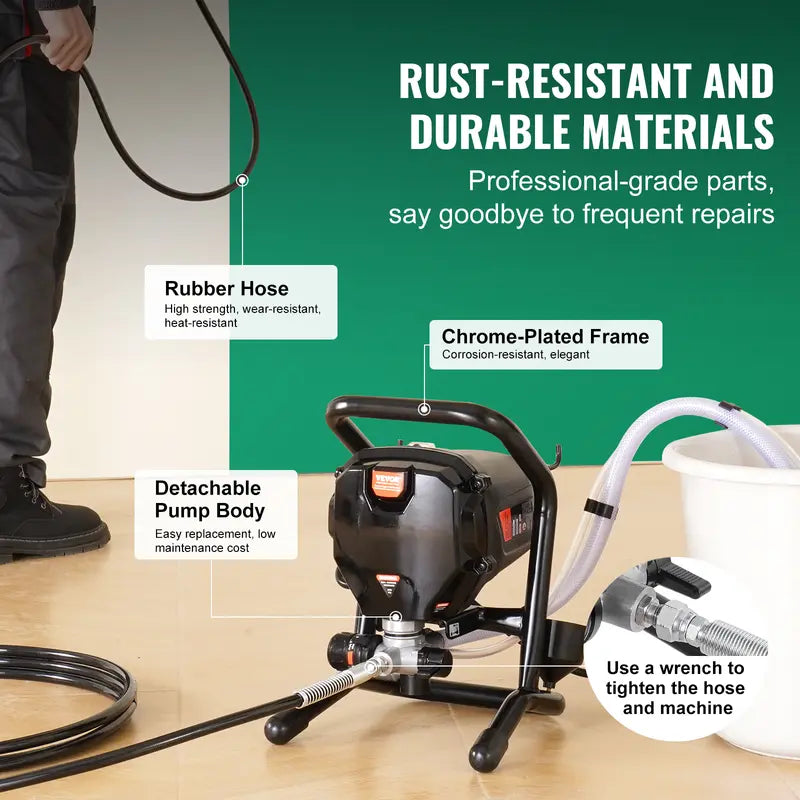 ✨Last-day promotion only $39.99-Stand Airless Paint Sprayer