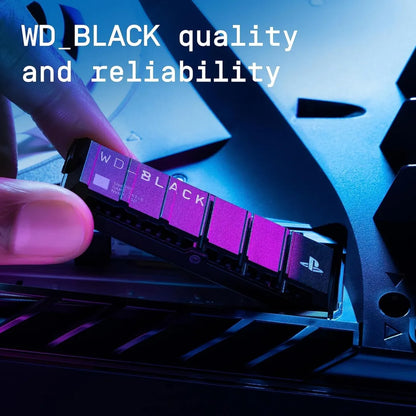 🏆Flash Sale⚡🎮WD_BLACK 2TB SN850P NVMe M.2 SSD Officially Licensed Storage Expansion for PS5 Consoles