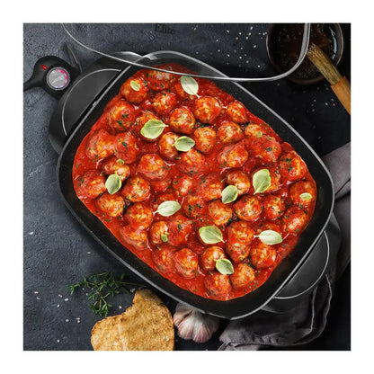 (10.5-Qt) Scratch-Resistant, Durable Non-Stick Electric Skillet