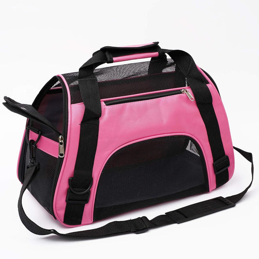 Cat Carrier for Small Cats Soft-Sided Pet Carrier for Cats Puppies Small Pets Airline Approved Lightweight Comfortable Travel Cat Carrier